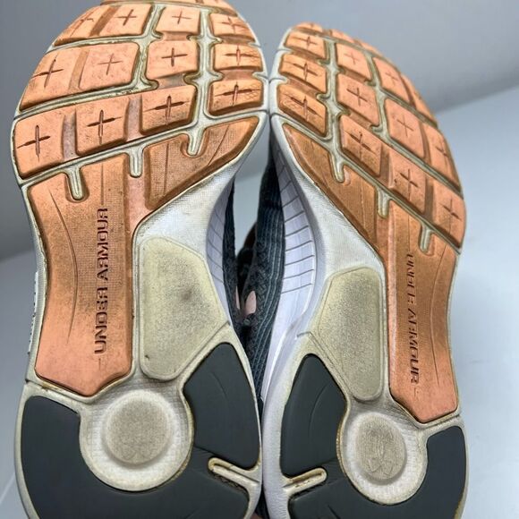 Under Armour Women's Running Shoes - I Will Run Fast - Size 6,5 - Gray/Pink - Picture 11 of 13